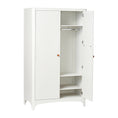 Bild in Galerie-Betrachter laden, Classic™ Kleiderschrank White offen, ausgeschnitten, leer