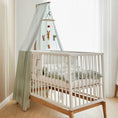 Bild in Galerie-Betrachter laden, Luna™ Babybett 120x60cm, white/oak