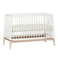 Bild in Galerie-Betrachter laden, Luna™ Babybett 120x60cm, white/oak