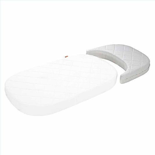 Leander Classic Matratzenverlängerung Comfort Premium white Mit Matratze