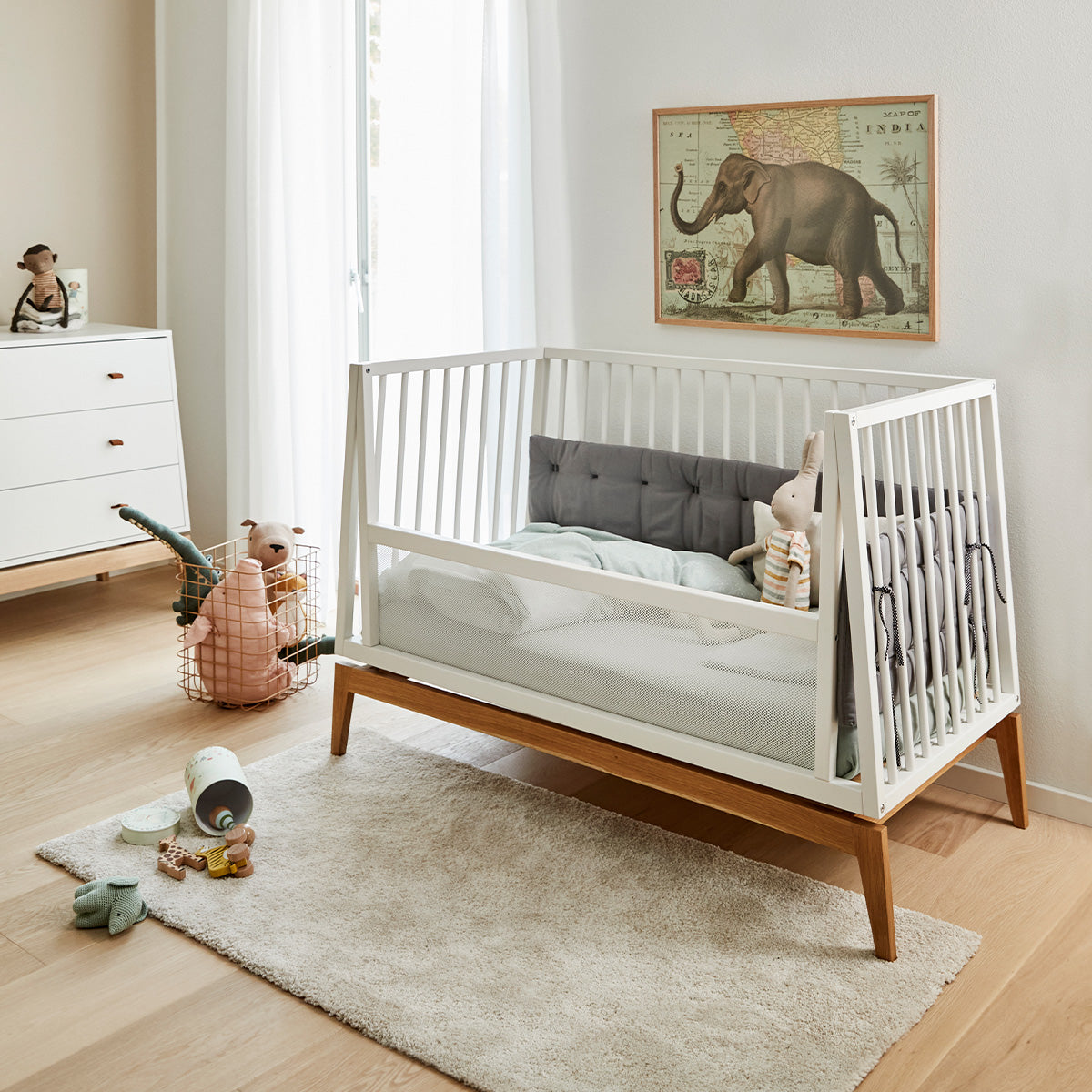 Umbauset für Luna Babybett 120cm Totale