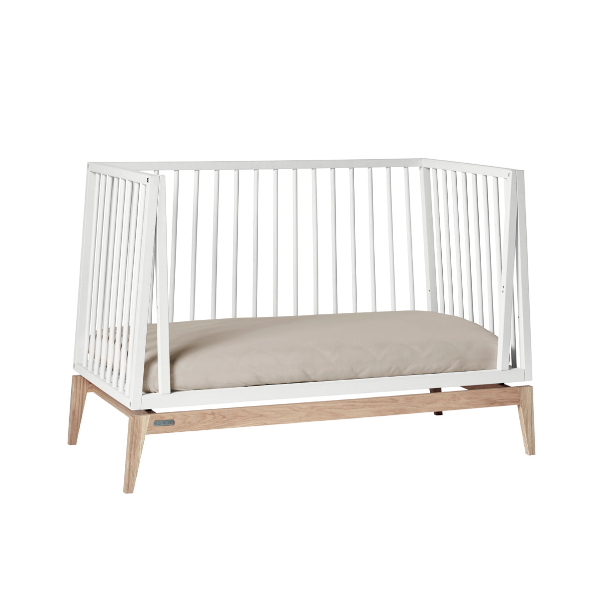 Umbauset für Luna Babybett 120cm offen ohne Reling